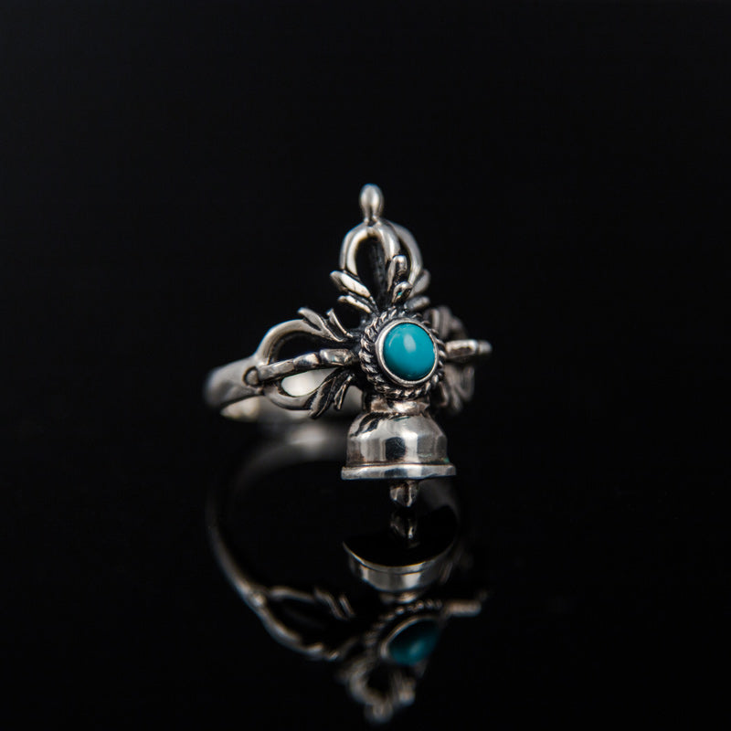 Bell and Dorje with Turquoise Ring
