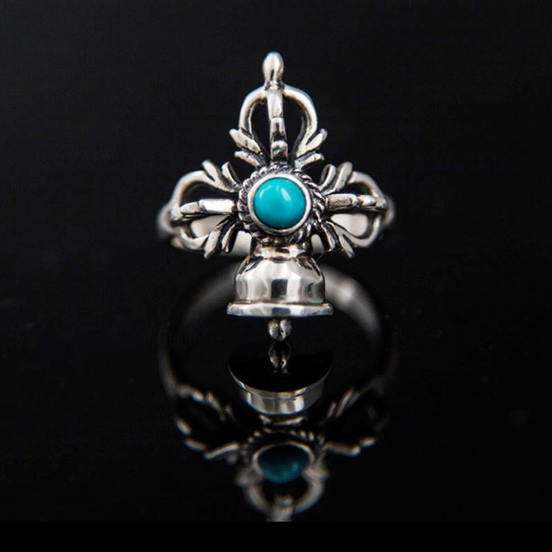 Bell and Dorje with Turquoise Ring