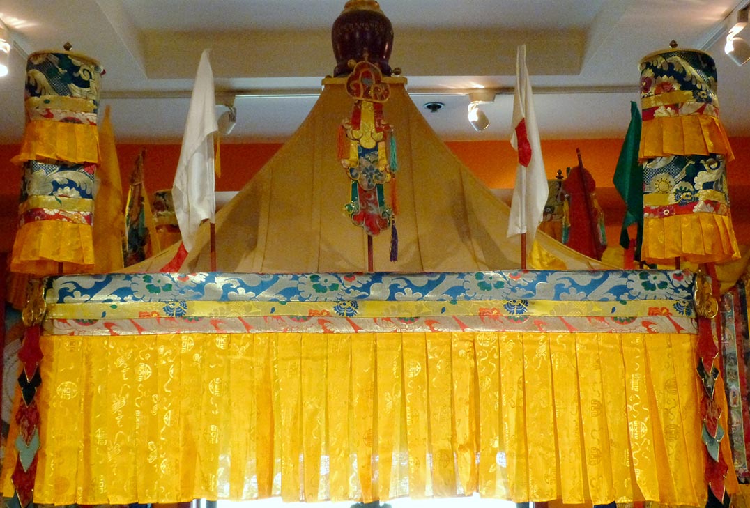 Buy Ruffled Banner Set for Shrine Online – Tibetan Treasures