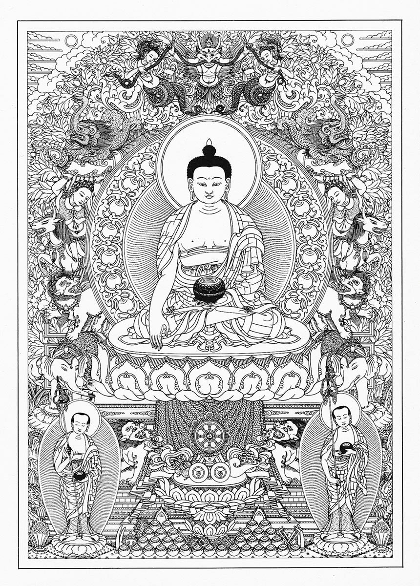 Shakyamuni Buddha Greeting Card