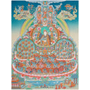Dudjom Tersar Refuge Tree Thangka Print - A3