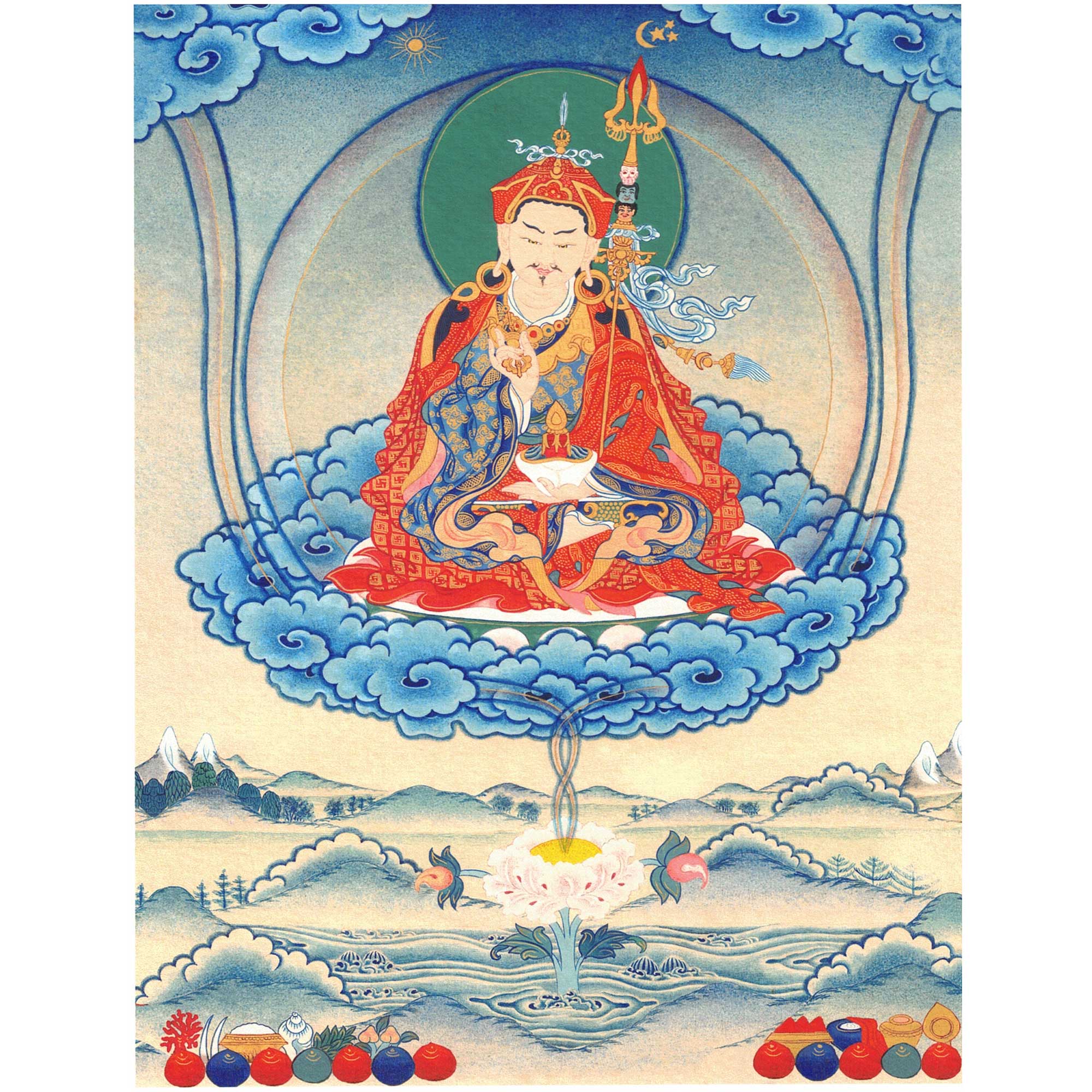 Guru Rinpoche Print – Tibetan Treasures