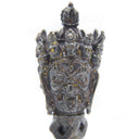 Natsog Dorje - Meteorite Phurba with 5 Pronged Dorje - 6"