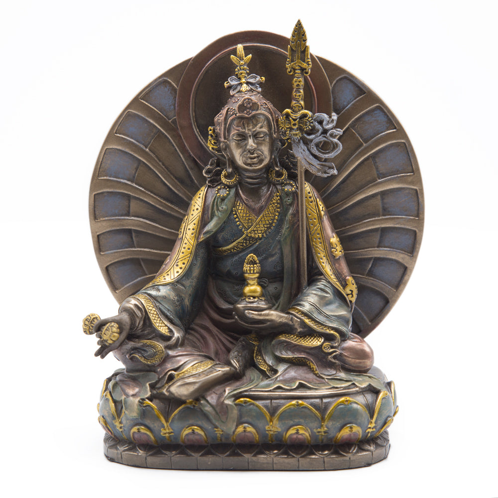 Guru Padmasambhava - Cast Resin Statue 6.5