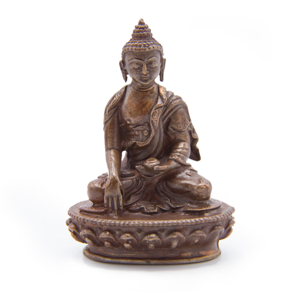 Shakyamuni Buddha Copper Statue - Mini