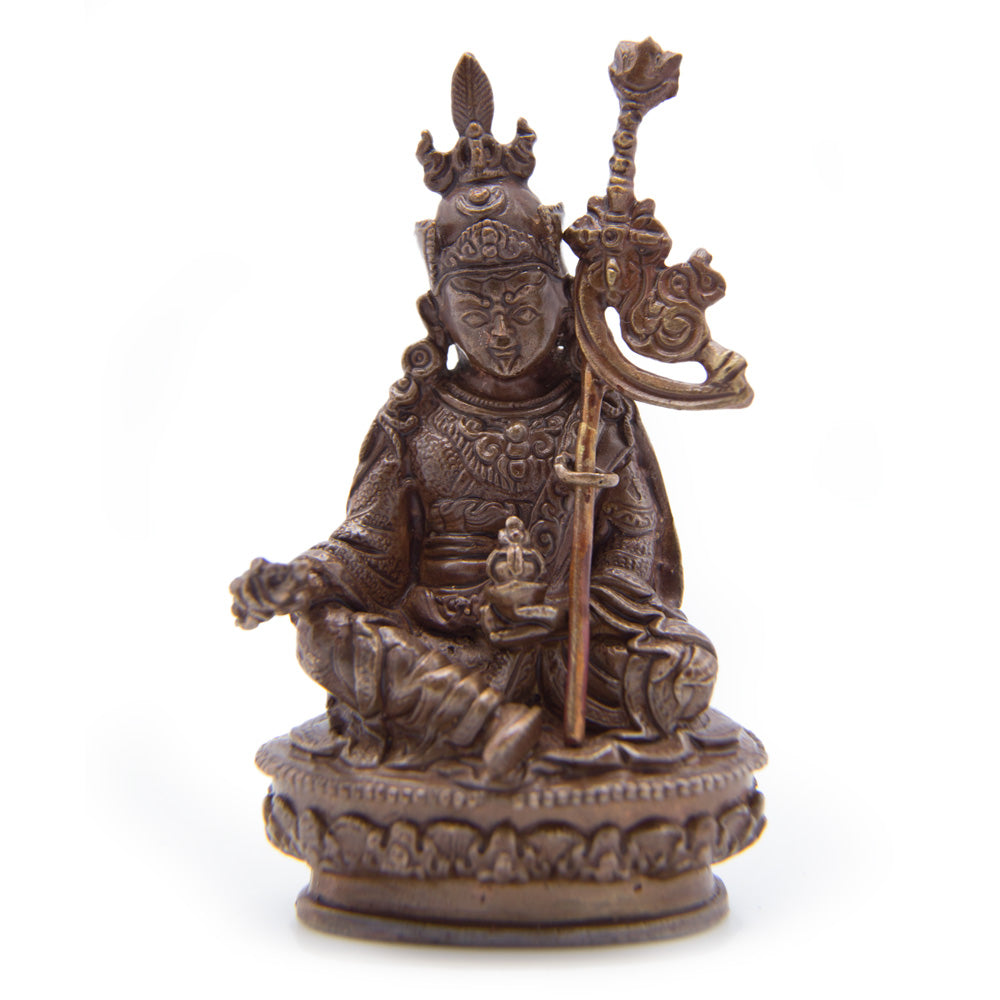 Guru Rinpoche Copper Statue - Mini