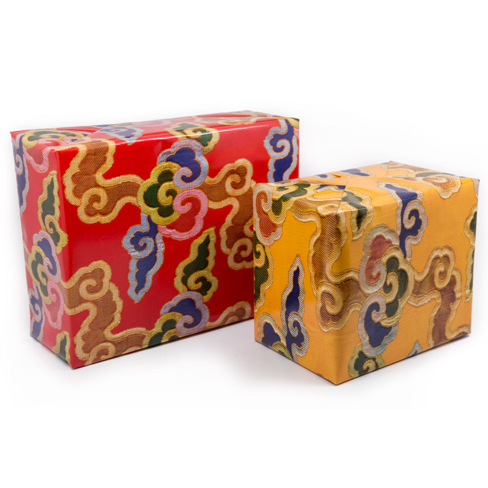 Brocade Cloud Wrapping Paper