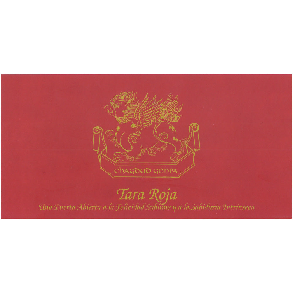 Concise Red Tara Text - Español