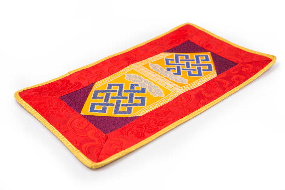 Endless Knot Bell and Dorje Mat - Large