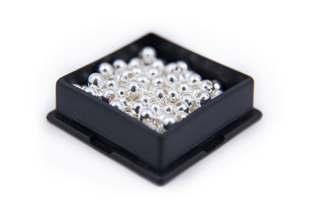 Mandala Offering Sterling Silver Beads | 4mm 