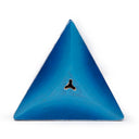 Blue Painted Wood Phurba Stand