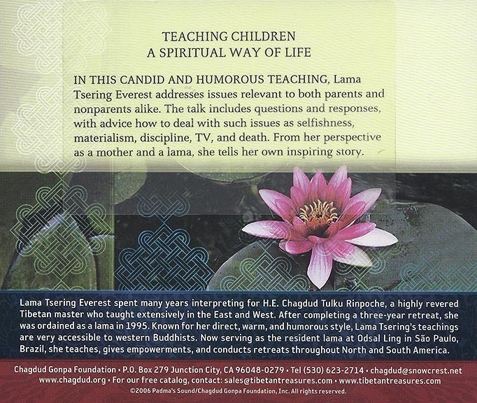 Teaching Children a Spiritual Way of Life CD