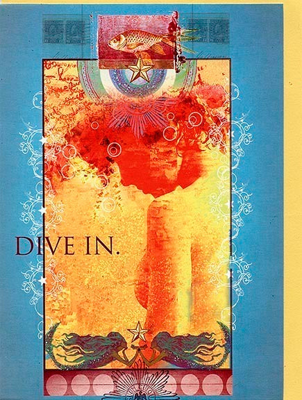 Dive In Greeting Card