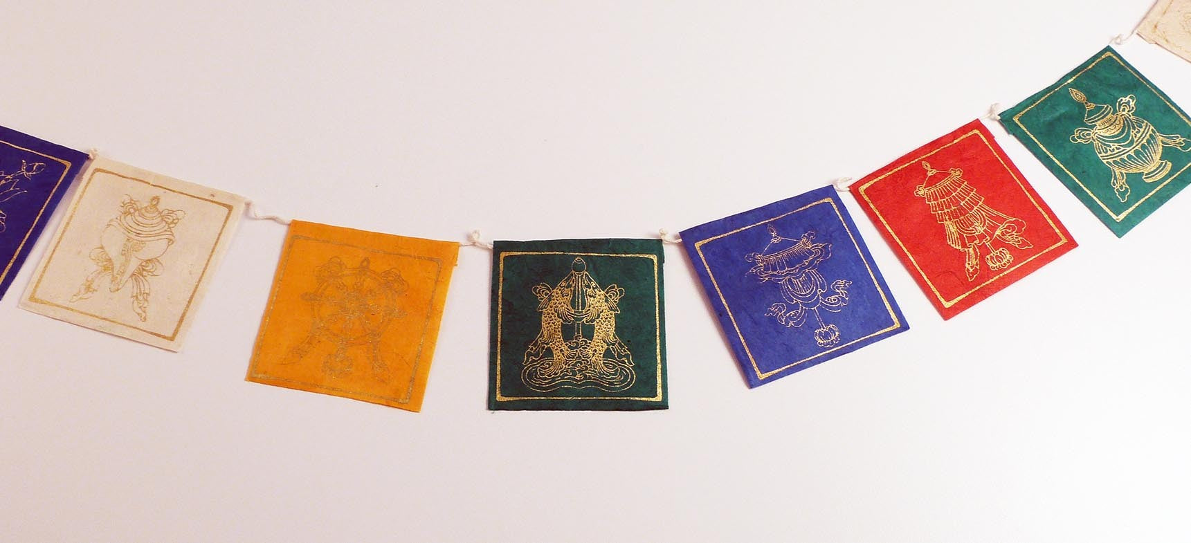 Auspicious Symbols Paper Garland