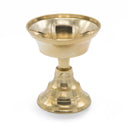 Plain Brass Butterlamp - 2 inch