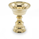 Plain Brass Butterlamp - 3 inch