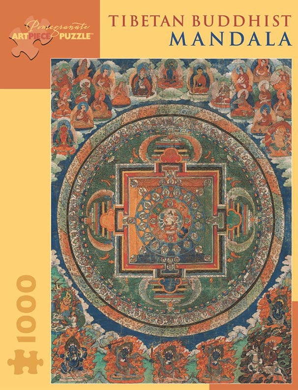 Tibetan Buddhist Mandala Jigsaw Puzzle