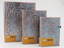 Silver Filigree Maya Blue Journal