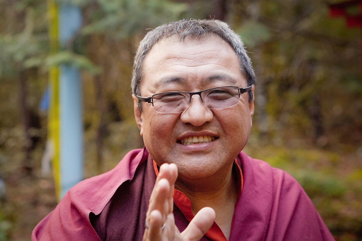 Jigme Tromge Rinpoche in Williams Photo