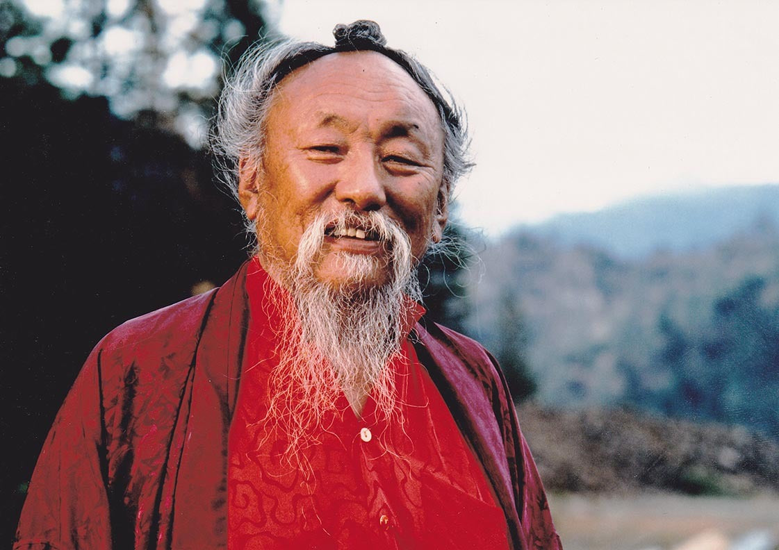 Chagdud Rinpoche at Rigdzin Ling Photo