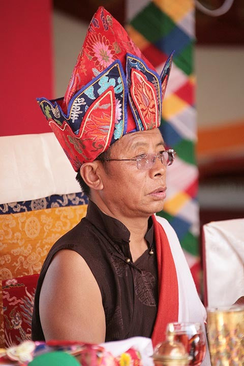 Tulku Sang-ngag Rinpoche with Hat Photo