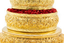 Gold Mandala Set with Stand